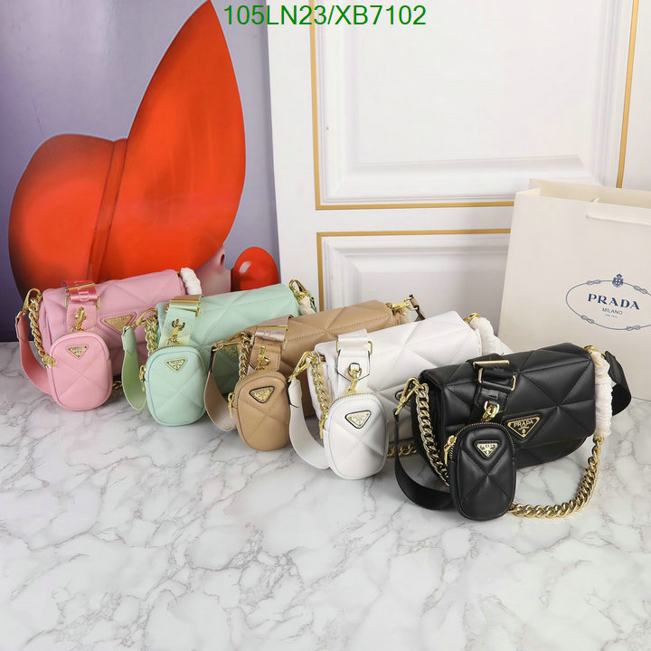 Prada-Bag-4A Quality Code: XB7102 $: 105USD