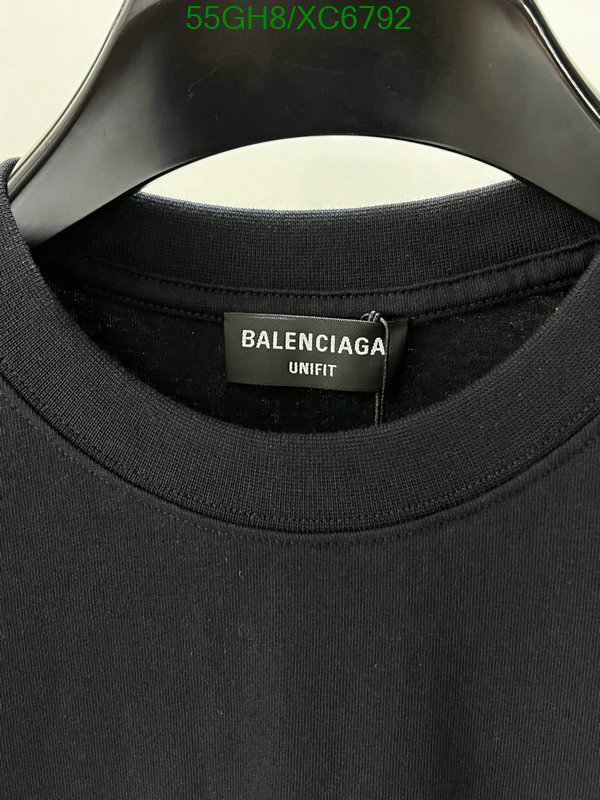 Balenciaga-Clothing Code: XC6792 $: 55USD
