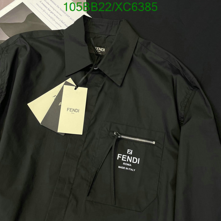 Fendi-Clothing, Code: XC6385,$: 105USD