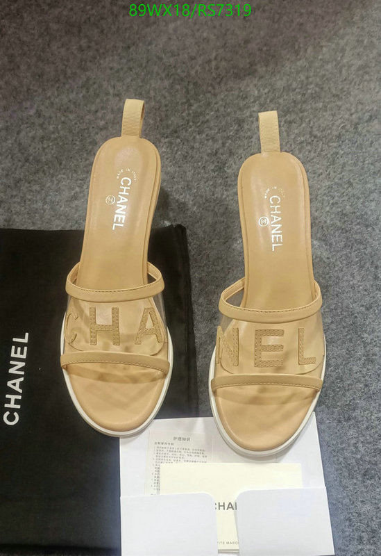 Chanel-Women Shoes, Code: RS7319,$: 89USD