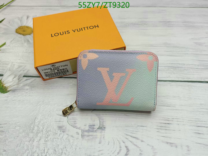 Wallet-LV Bags(4A) Code: ZT9320 $: 55USD