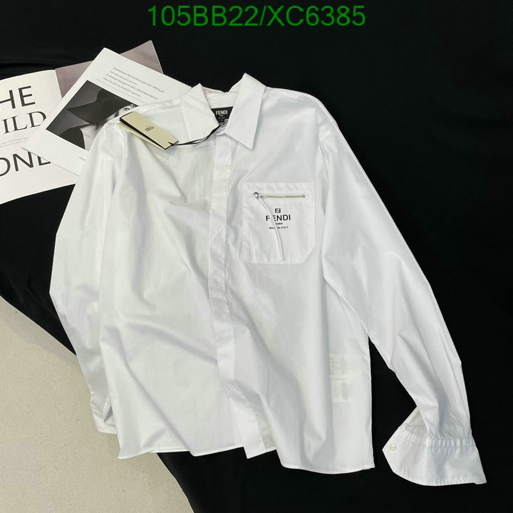 Fendi-Clothing, Code: XC6385,$: 105USD