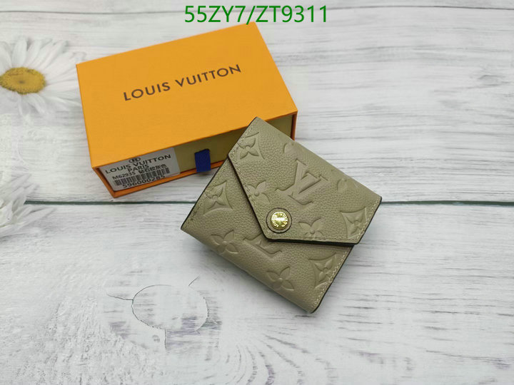 Wallet-LV Bags(4A) Code: ZT9311 $: 55USD