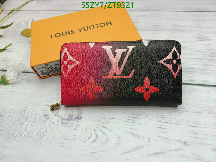 Wallet-LV Bags(4A) Code: ZT9321 $: 55USD