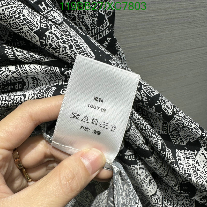 Dior-Clothing Code: XC7803 $: 119USD