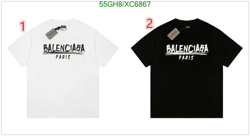 Balenciaga-Clothing Code: XC6867 $: 55USD