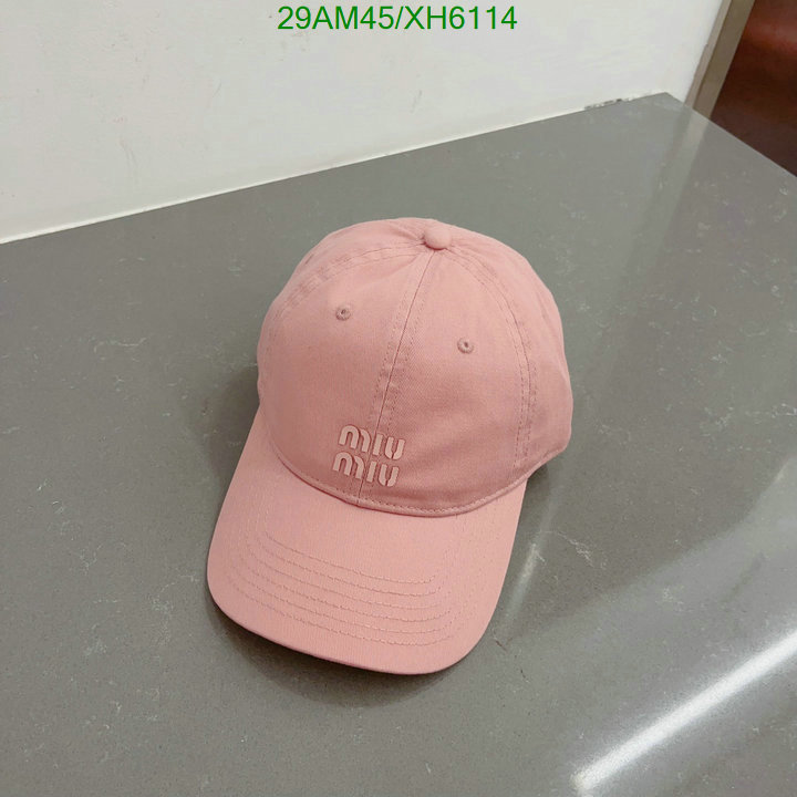 Miu Miu-Cap (Hat), Code: XH6114,$: 29USD