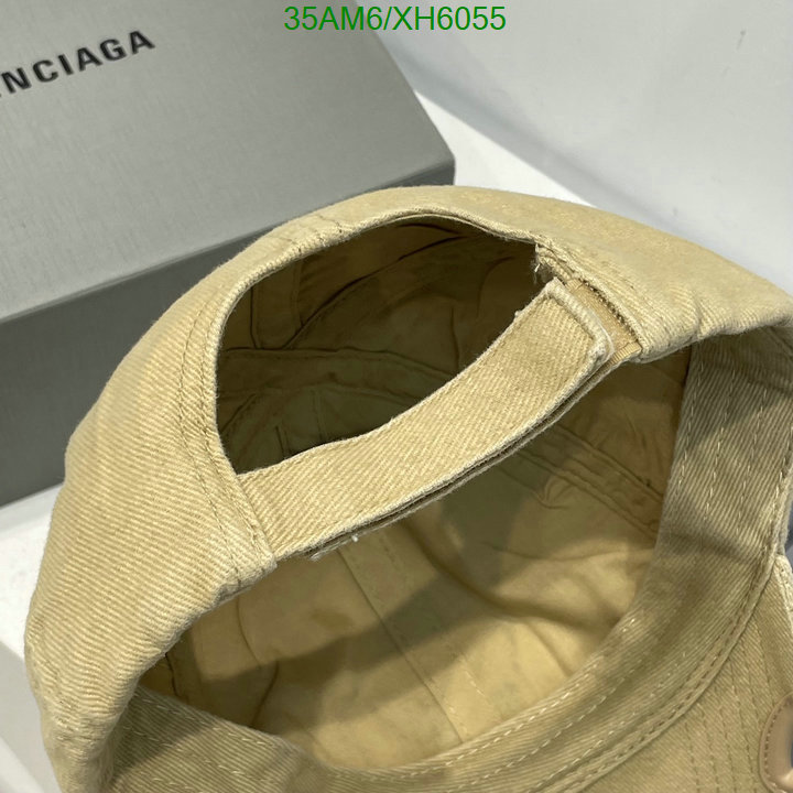 Balenciaga-Cap (Hat), Code: XH6055,$: 35USD