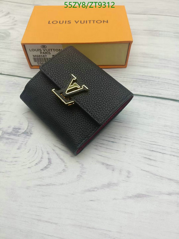 Wallet-LV Bags(4A) Code: ZT9312 $: 55USD