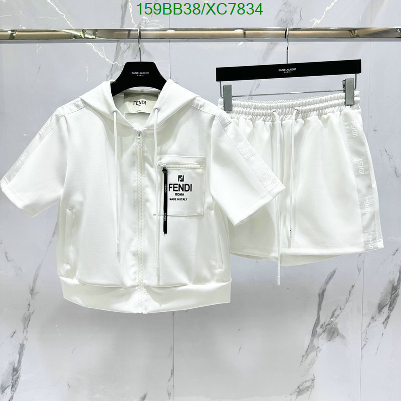 Fendi-Clothing Code: XC7834 $: 159USD