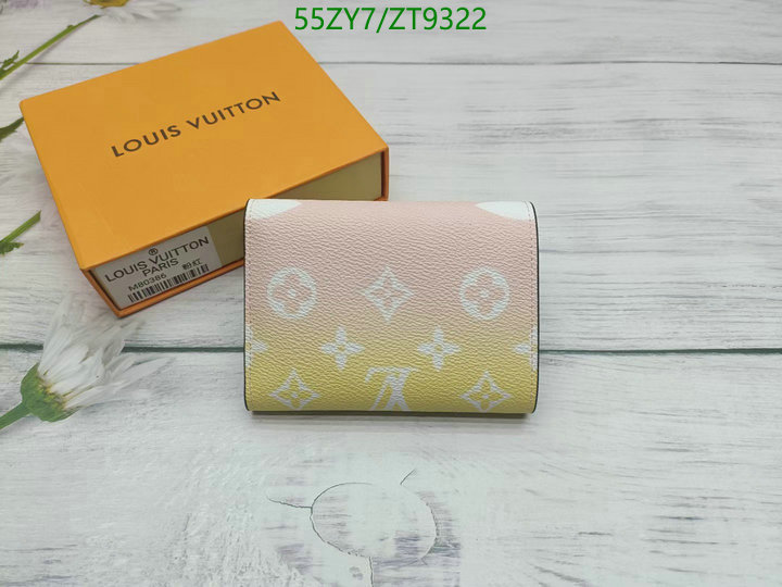 Wallet-LV Bags(4A) Code: ZT9322 $: 55USD