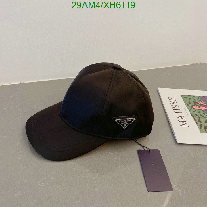 Prada-Cap (Hat), Code: XH6119,$: 29USD