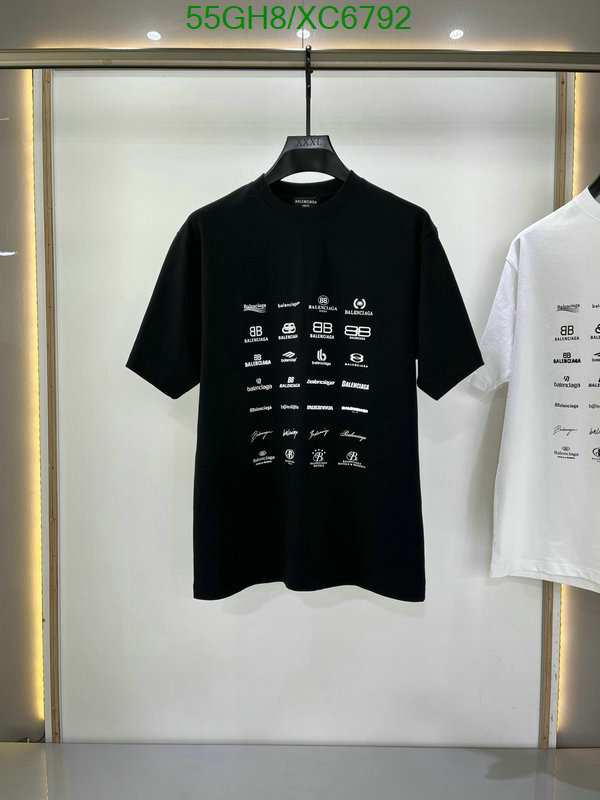 Balenciaga-Clothing Code: XC6792 $: 55USD