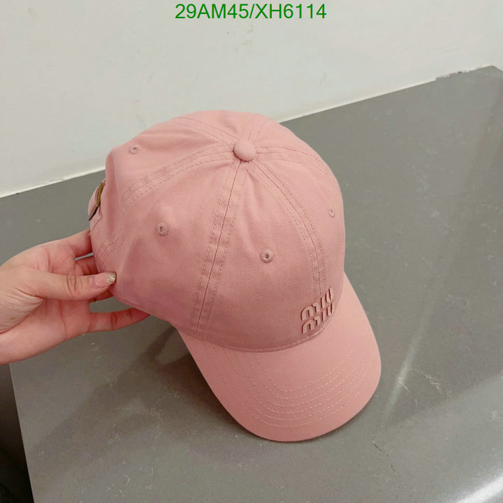 Miu Miu-Cap (Hat), Code: XH6114,$: 29USD