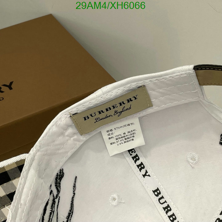 Burberry-Cap (Hat), Code: XH6066,$: 29USD