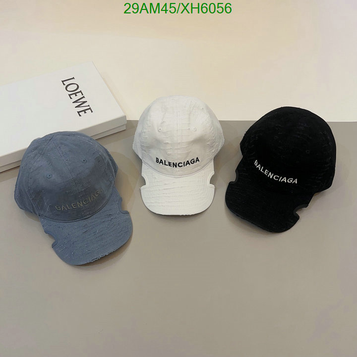 Balenciaga-Cap (Hat), Code: XH6056,$: 29USD