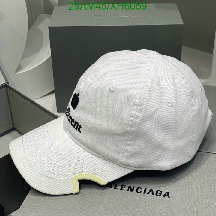 Balenciaga-Cap (Hat), Code: XH6059,$: 29USD