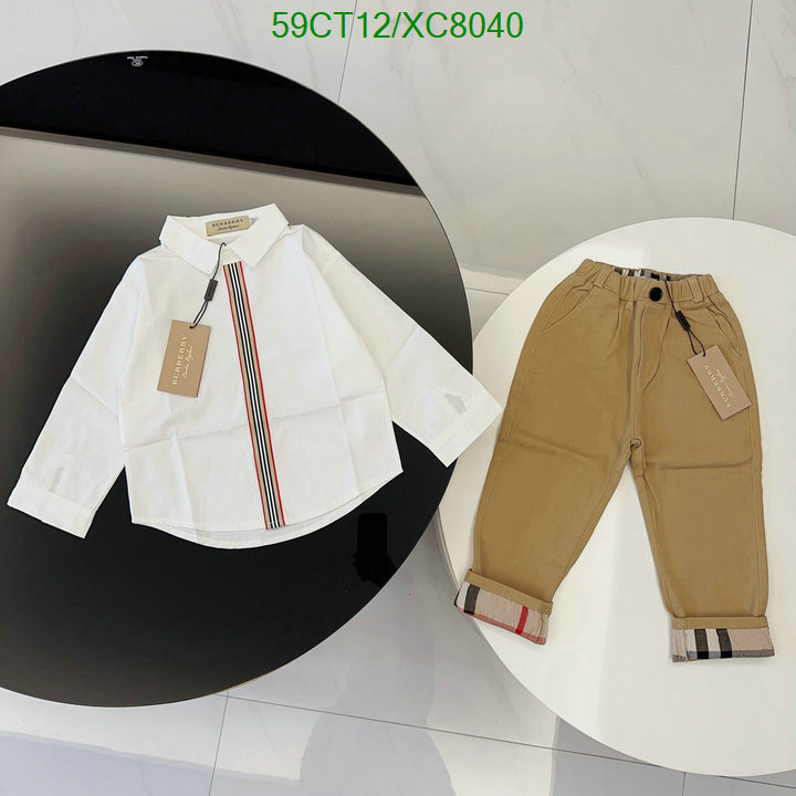 Burberry-Kids clothing Code: XC8040 $: 59USD