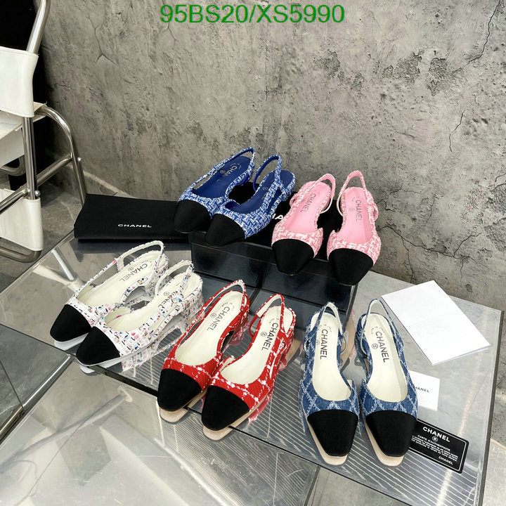 Chanel-Women Shoes, Code: XS5990,$: 95USD