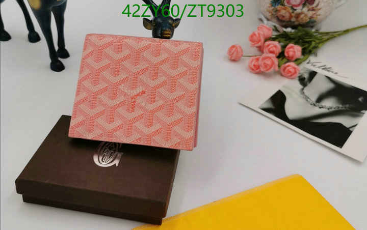 Wallet-Goyard Bag(4A) Code: ZT9303 $: 42USD