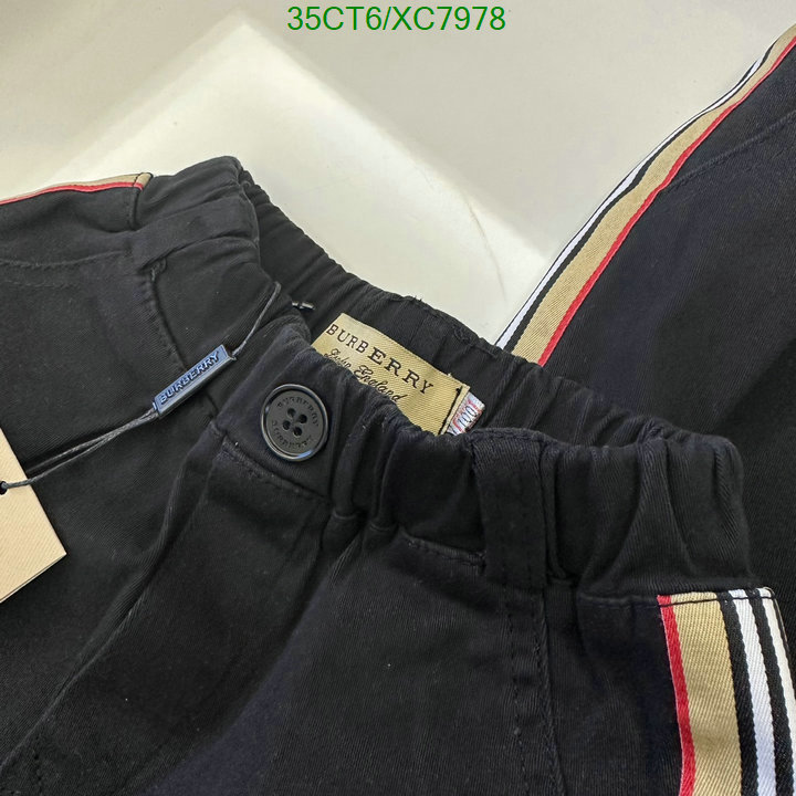 Burberry-Kids clothing Code: XC7978 $: 35USD