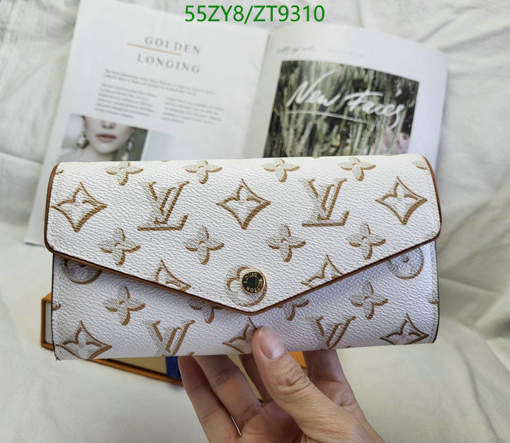 Wallet-LV Bags(4A) Code: ZT9310 $: 55USD