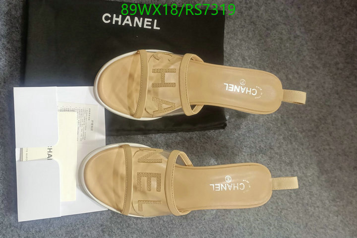 Chanel-Women Shoes, Code: RS7319,$: 89USD