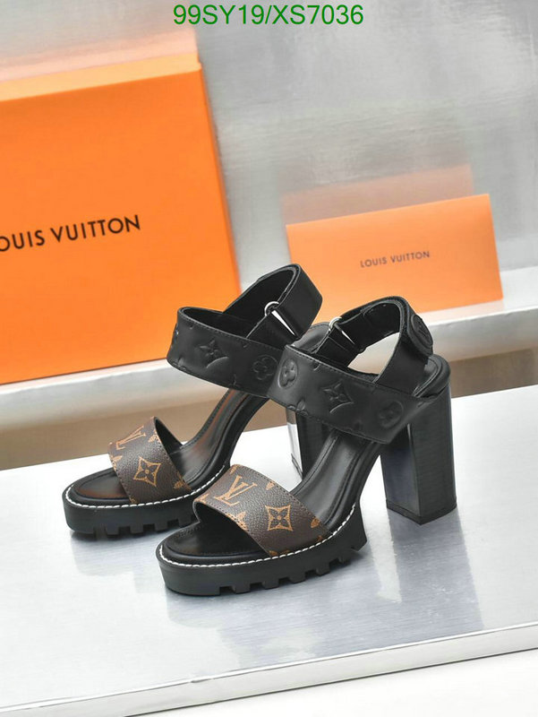 LV-Women Shoes Code: XS7036 $: 99USD