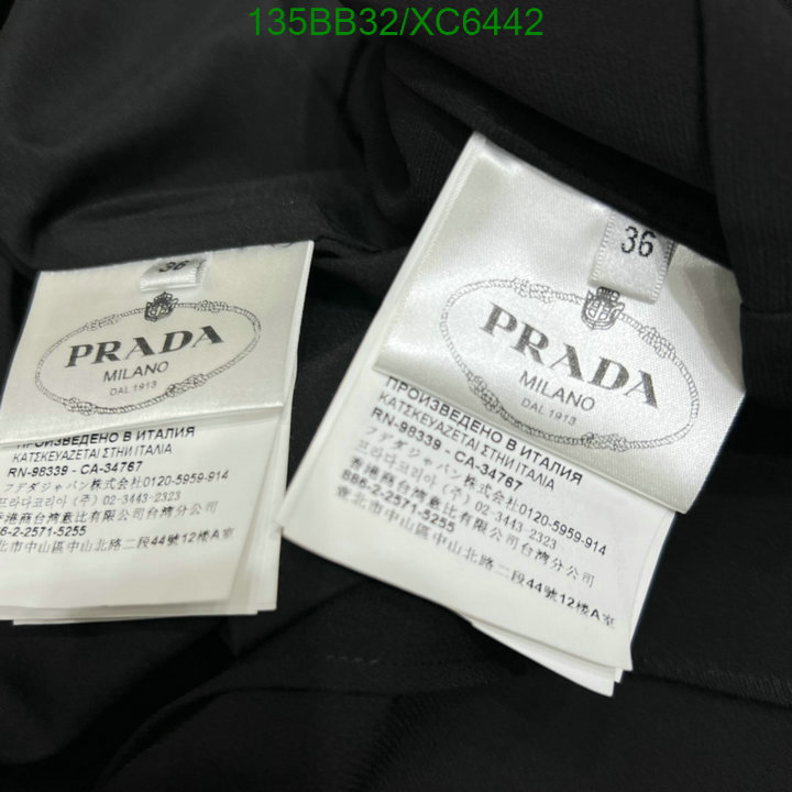 Prada-Clothing Code: XC6442 $: 135USD