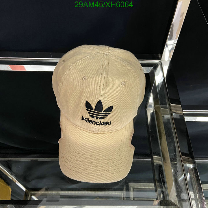 Balenciaga-Cap (Hat), Code: XH6064,$: 29USD