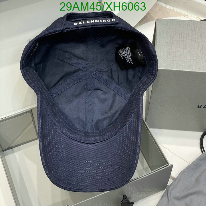 Balenciaga-Cap (Hat), Code: XH6063,$: 29USD