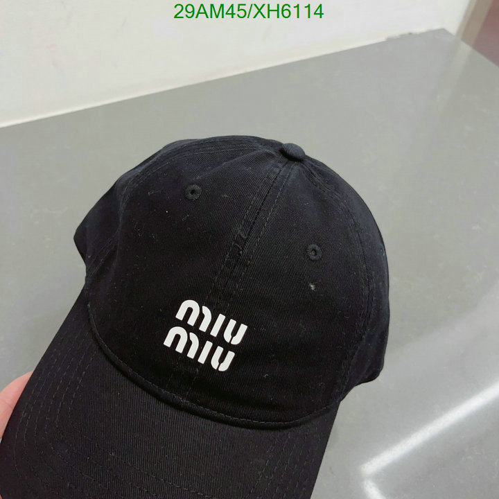 Miu Miu-Cap (Hat), Code: XH6114,$: 29USD