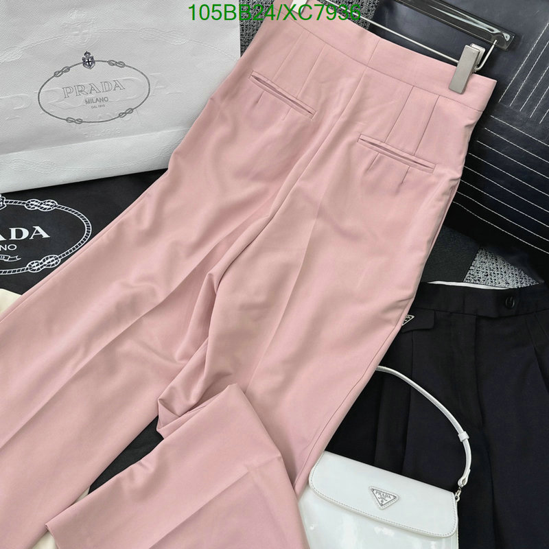 Prada-Clothing Code: XC7936 $: 105USD
