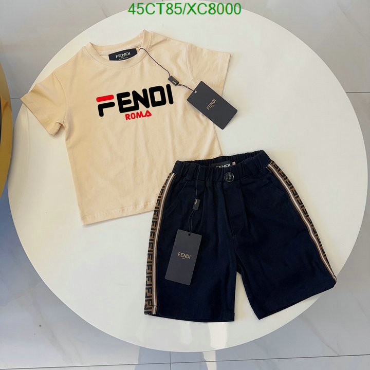 Fendi-Kids clothing Code: XC8000 $: 45USD