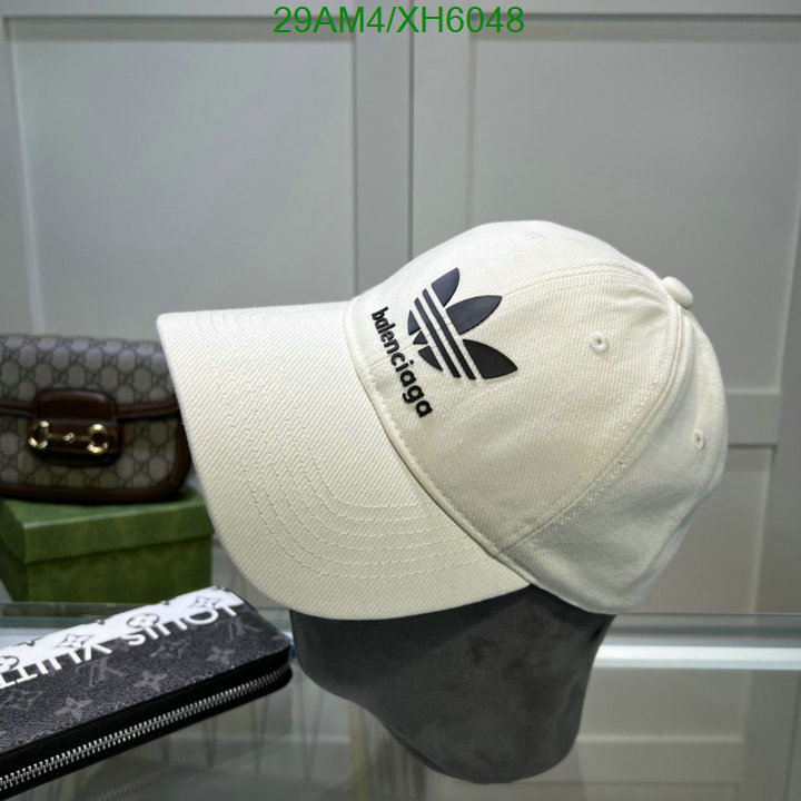 Balenciaga-Cap (Hat), Code: XH6048,$: 29USD