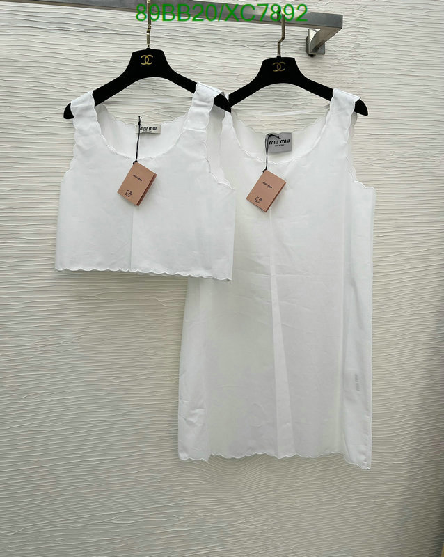 MIUMIU-Clothing Code: XC7892 $: 89USD