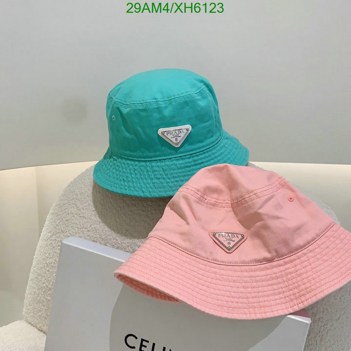 Prada-Cap (Hat), Code: XH6123,$: 29USD