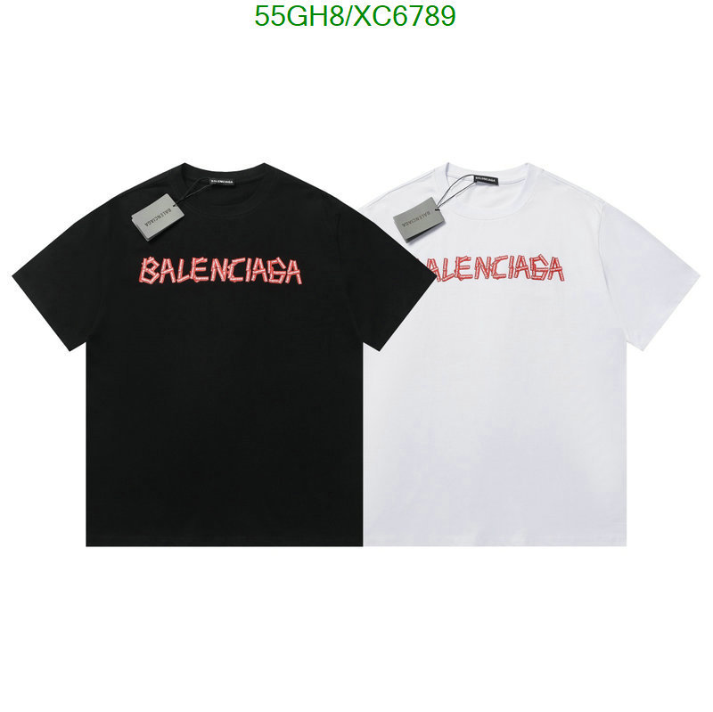 Balenciaga-Clothing Code: XC6789 $: 55USD