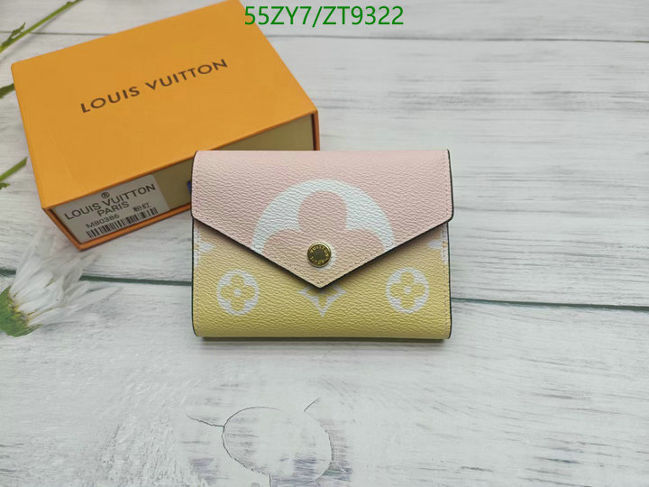 Wallet-LV Bags(4A) Code: ZT9322 $: 55USD