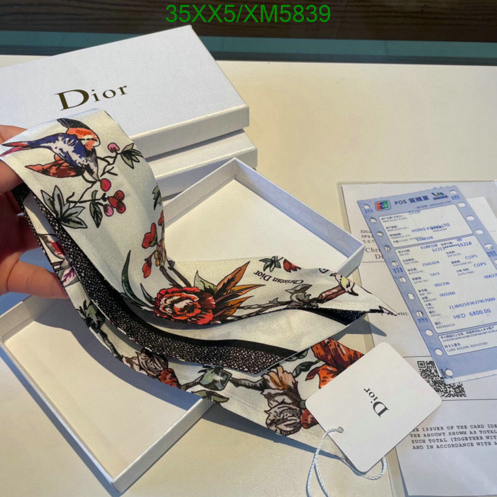 Dior-Scarf, Code: XM5839,$: 35USD