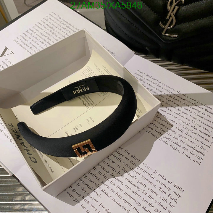 Fendi-Headband, Code: XA5946,$: 27USD