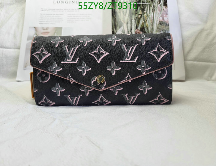 Wallet-LV Bags(4A) Code: ZT9310 $: 55USD