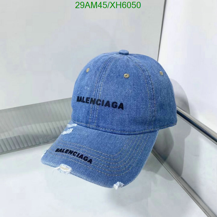 Balenciaga-Cap (Hat), Code: XH6050,$: 29USD