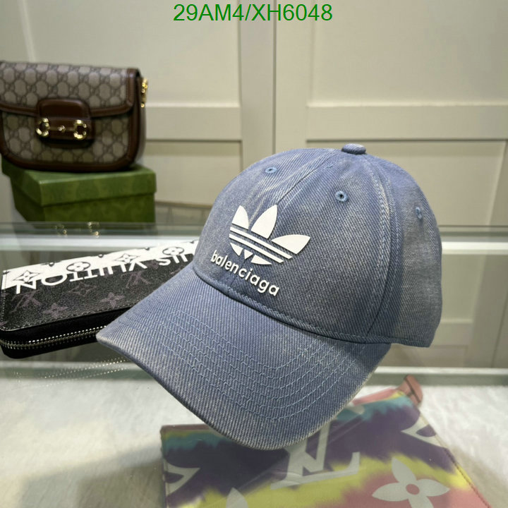 Balenciaga-Cap (Hat), Code: XH6048,$: 29USD