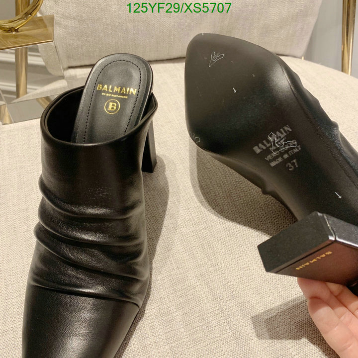 Balmain-Women Shoes, Code: XS5707,$: 125USD