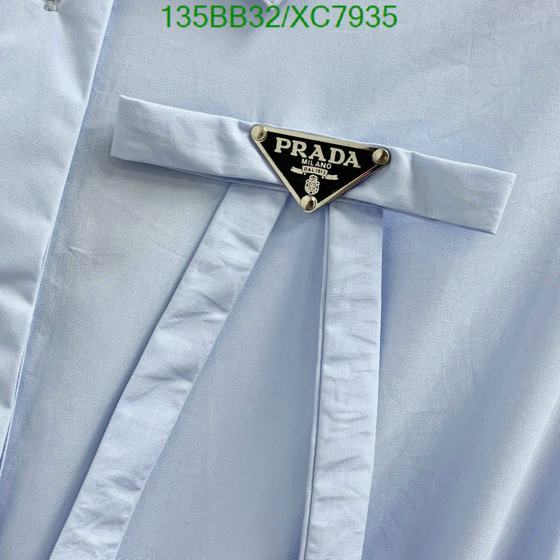 Prada-Clothing Code: XC7935 $: 135USD