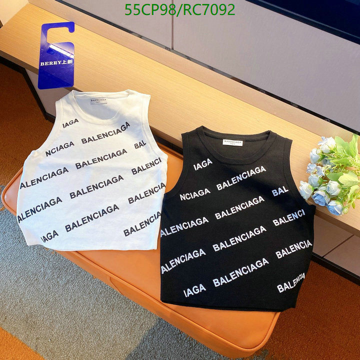 Balenciaga-Clothing, Code: RC7092,$: 55USD