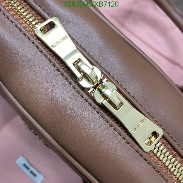 Miu Miu-Bag-Mirror Quality Code: XB7120 $: 329USD