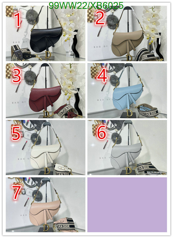 Dior-Bag-4A Quality, Code: XB6025,$: 99USD