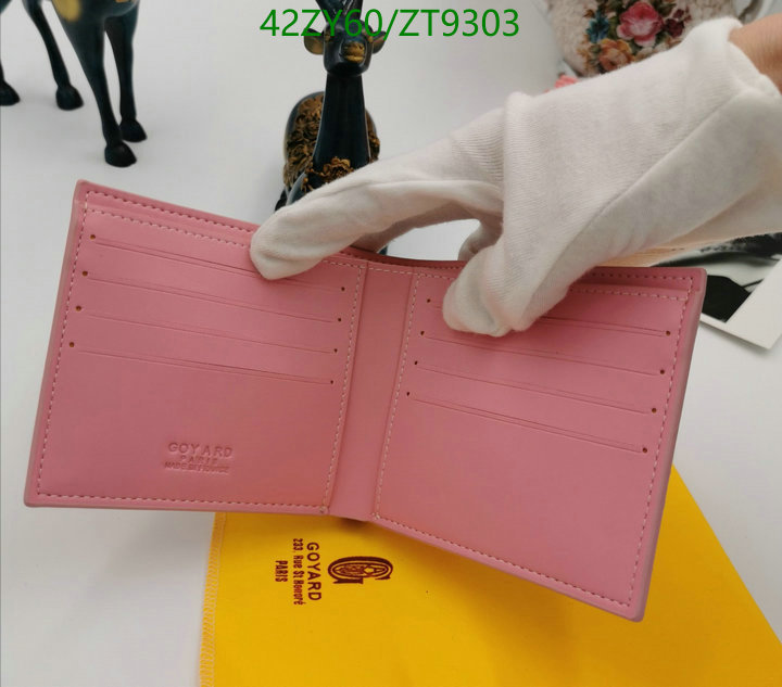 Wallet-Goyard Bag(4A) Code: ZT9303 $: 42USD